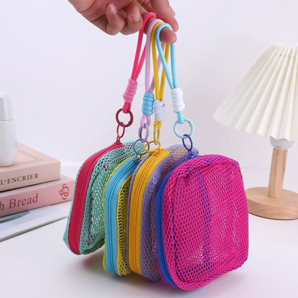 Coin Purse Women - 2026 Mini Coin Purse Portable Mesh