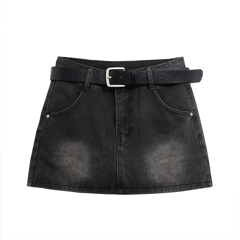 Women Fashion Jeans - Gyaru High Waist Mini Women's Denim