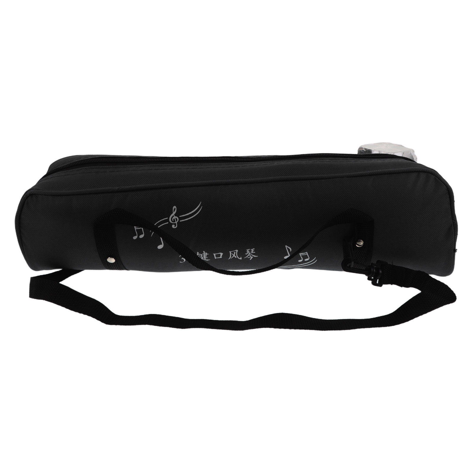 Canvas Tote Bag - Harmonica Carrying Case 32-Key Melodica Storage