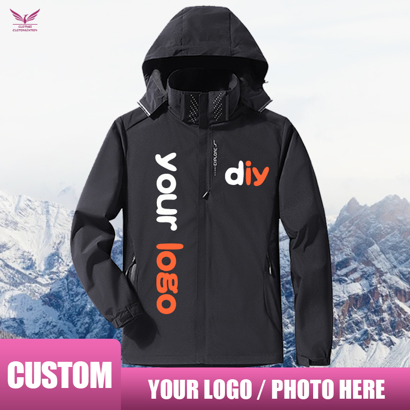 Women'S Fashion Hoodie - Outdoor fashion waterproof sport Jacket personality