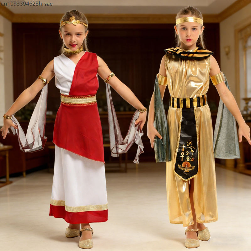Women Fashion Egypt - Carnival Mädchen Greek Goddess Costume Egyptian