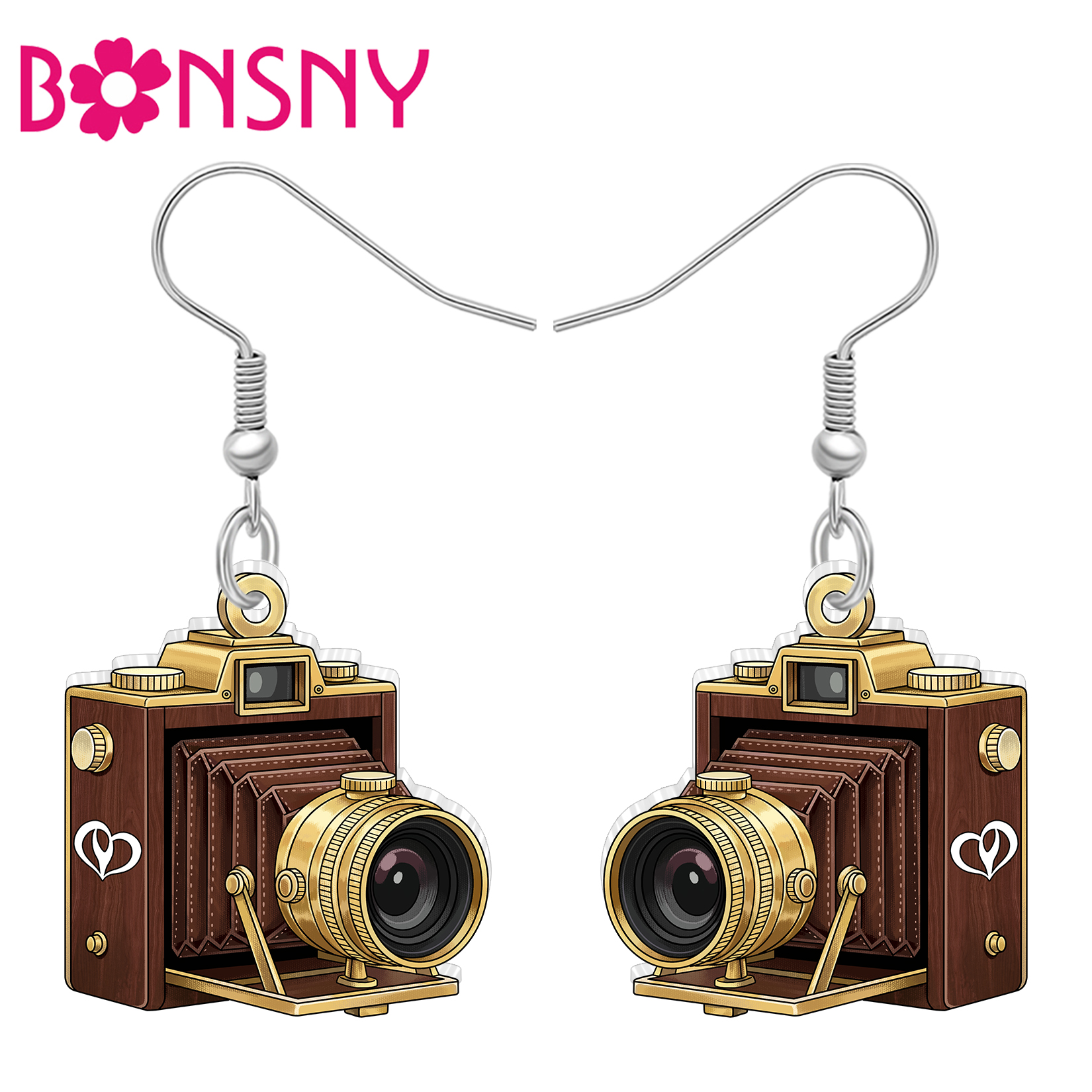 Women'S Fashion In The 80S - BONSNY Acrylic 70s 80s 90s Vintage