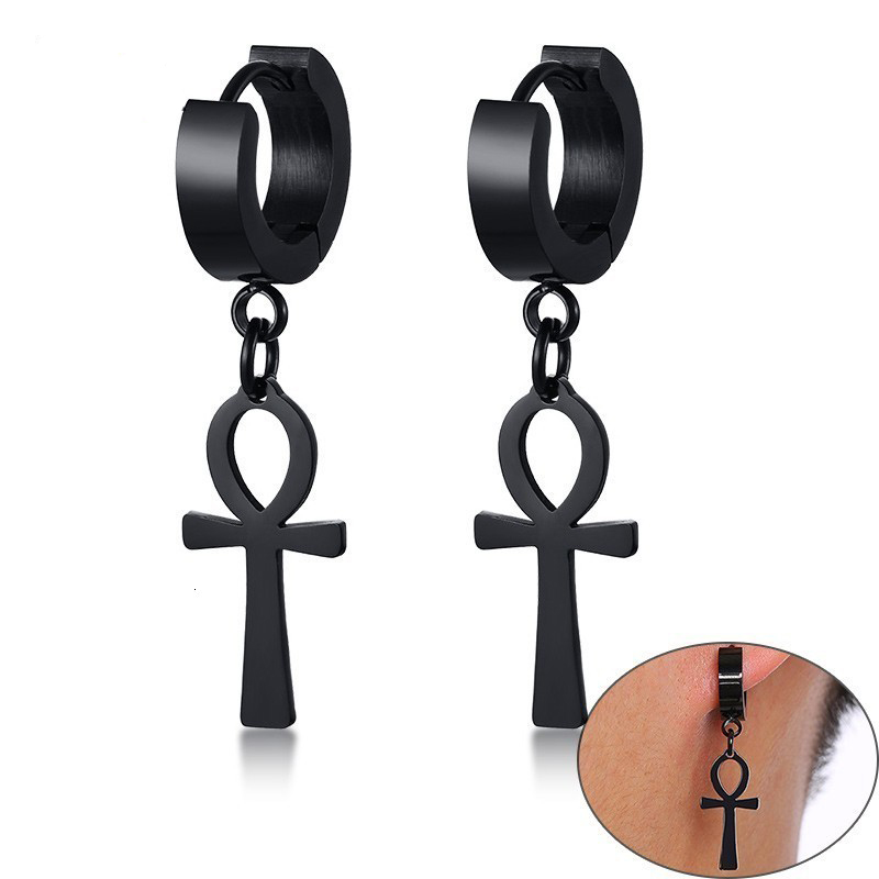 Women Fashion Egypt - WKOUD Mens Ankh Cross Egypt Cleopatra