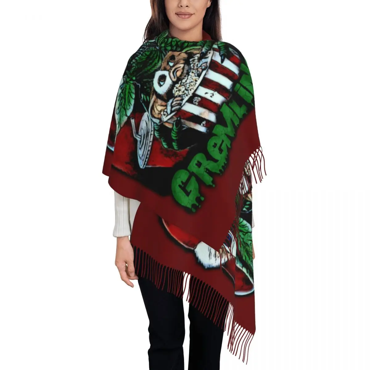 Women'S Fashion In The 80S - Customized Print Gremlins Scarf Men Women