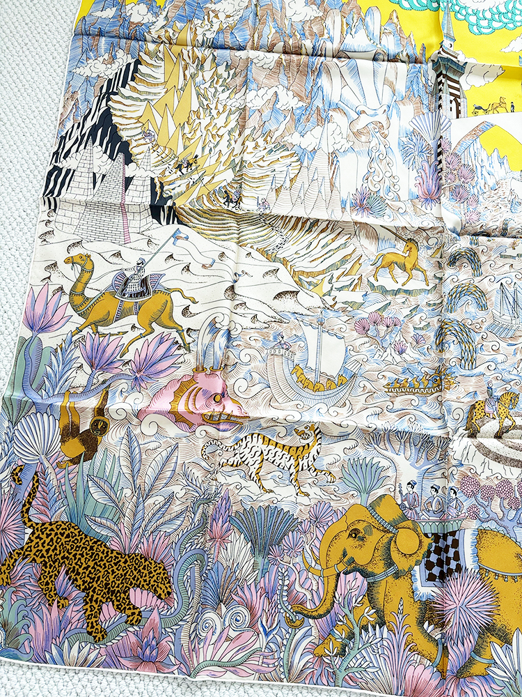 Women'S Fashion Day - Pure Mulberry Silk Scarf 140CM Square