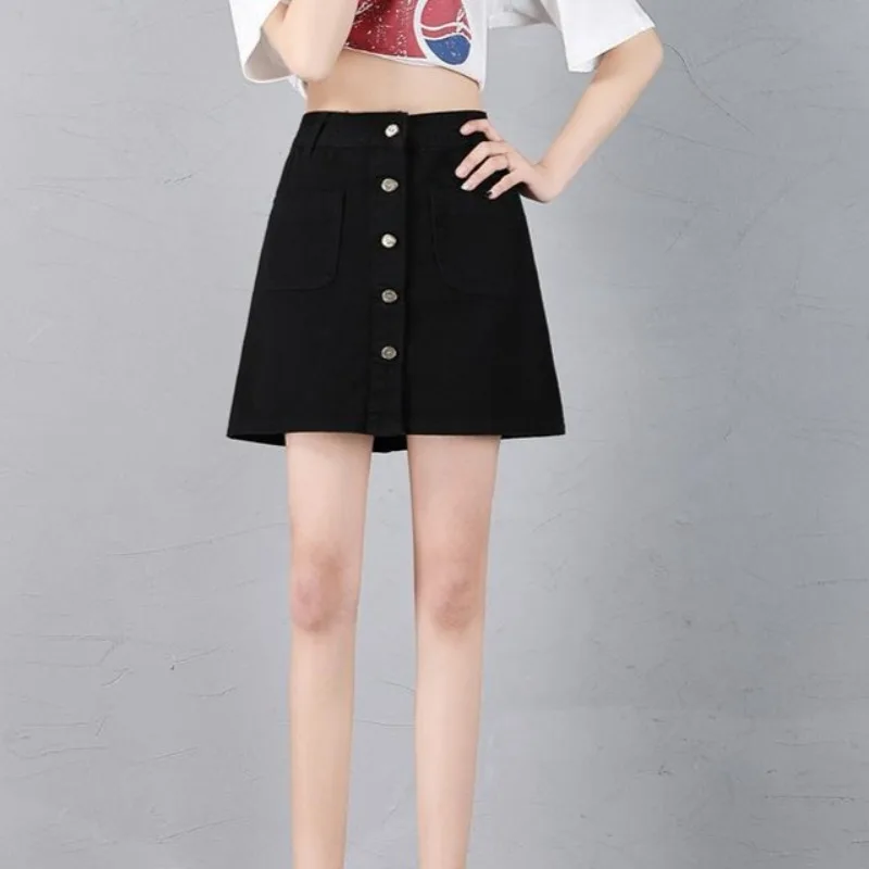 Black Jeans Skirts for Women M - Women Fashion Jeans recension och pris