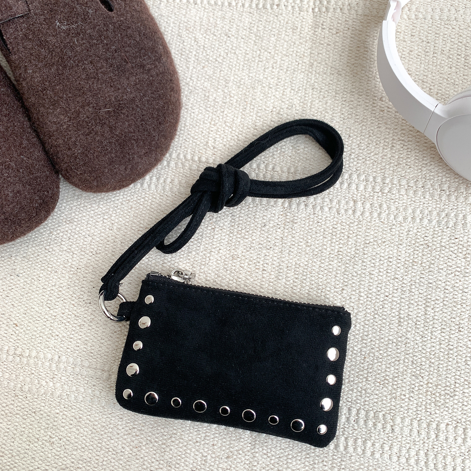 NEW Studded Shoulder Bag Mini  - Coin Purse Women recension och pris