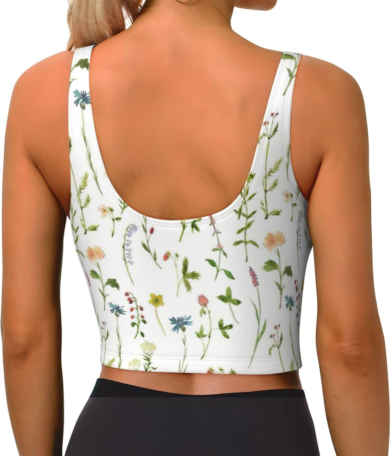 Season Watercolors of Herbs Fl - Women Fashion Vest recension och pris