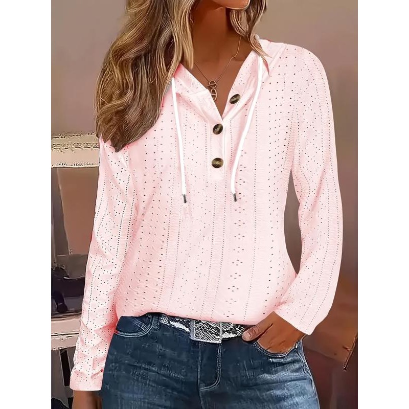 Plus Size Casual Solid Color W - Women'S Fashion Hoodie recension och pris