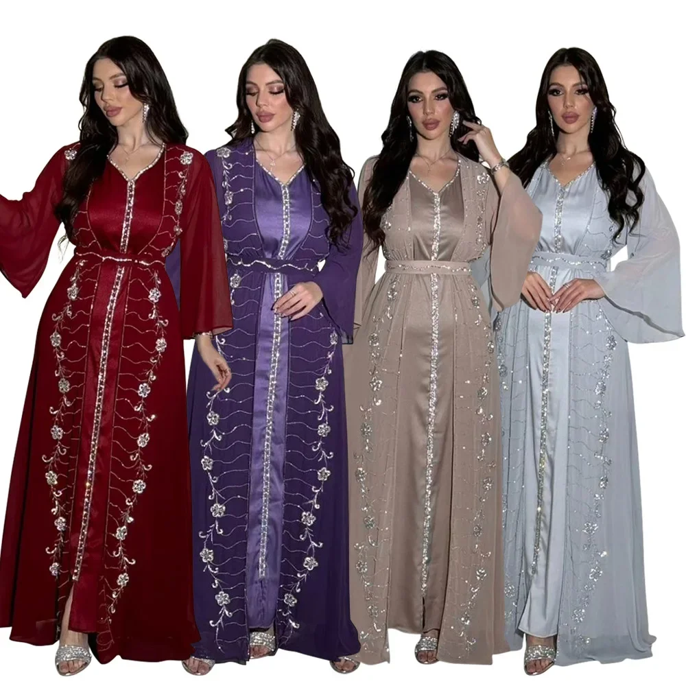 Muslim Set Dress Women Four-se - Turkey Women Fashion recension och pris