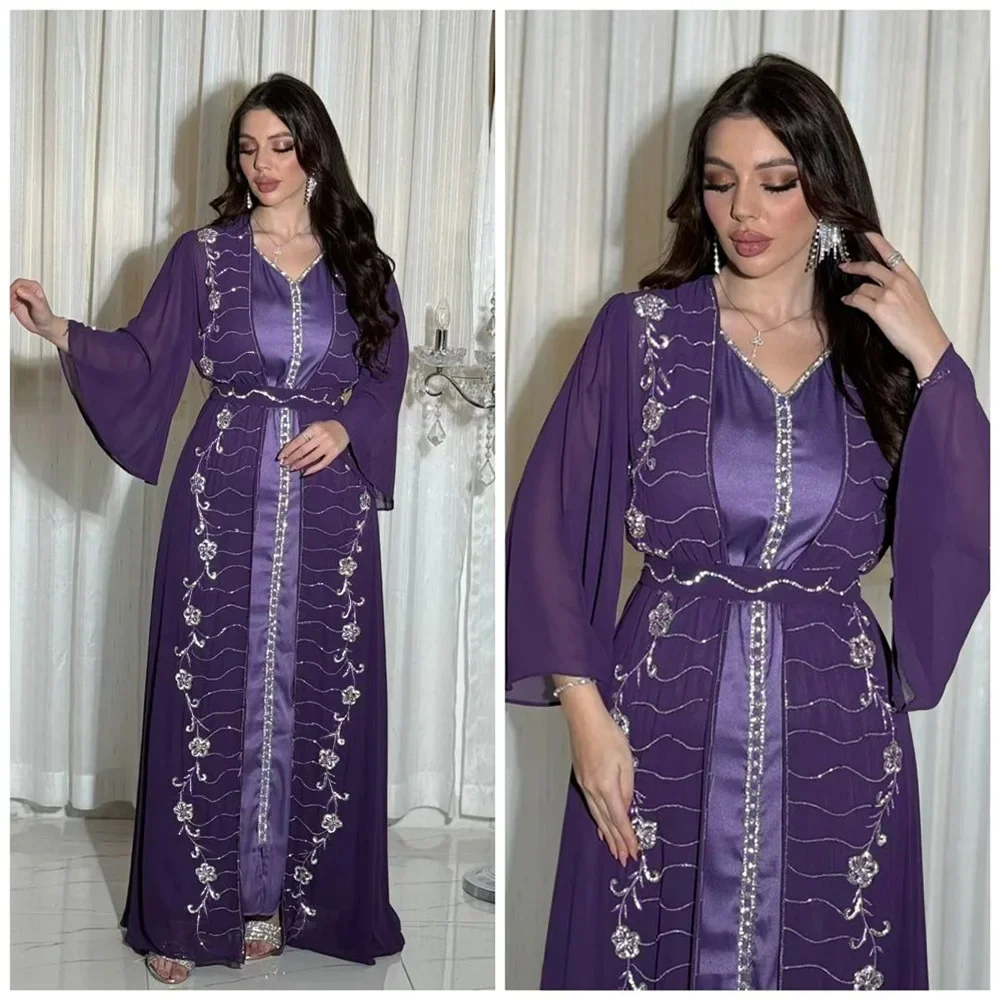 Muslim Set Dress Women Four-se - Turkey Women Fashion recension och pris