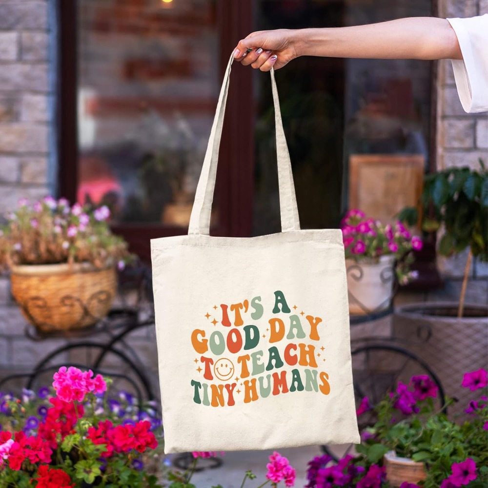 Teacher Appreciation Gifts Sch - Canvas Tote Bag recension och pris