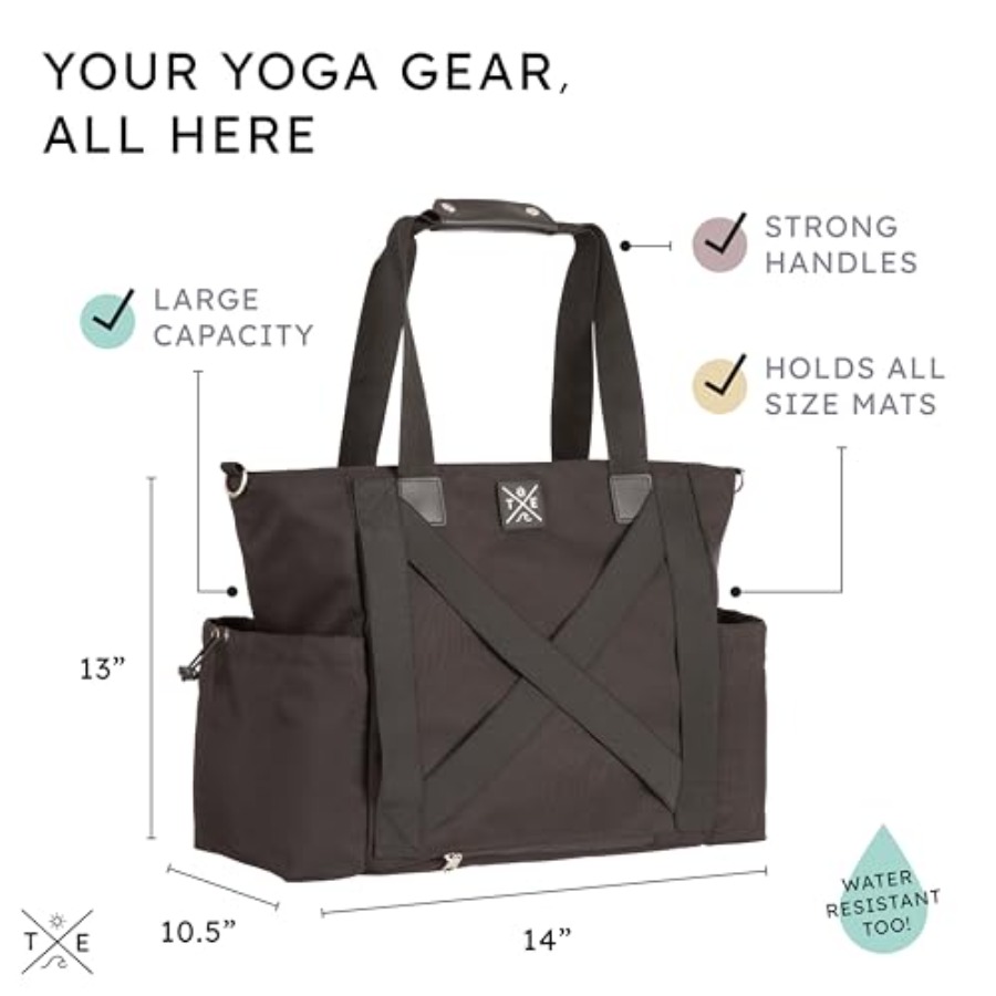 Yoga Mat Bag 4-in-1 Backpack,  - Canvas Tote Bag recension och pris