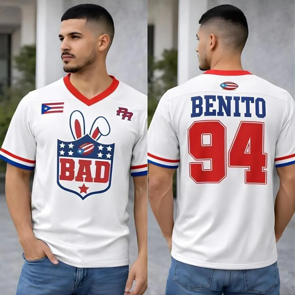 Puerto Rico Oversized Jersey P - Women'S Fashion Rugby Shirt recension och pris