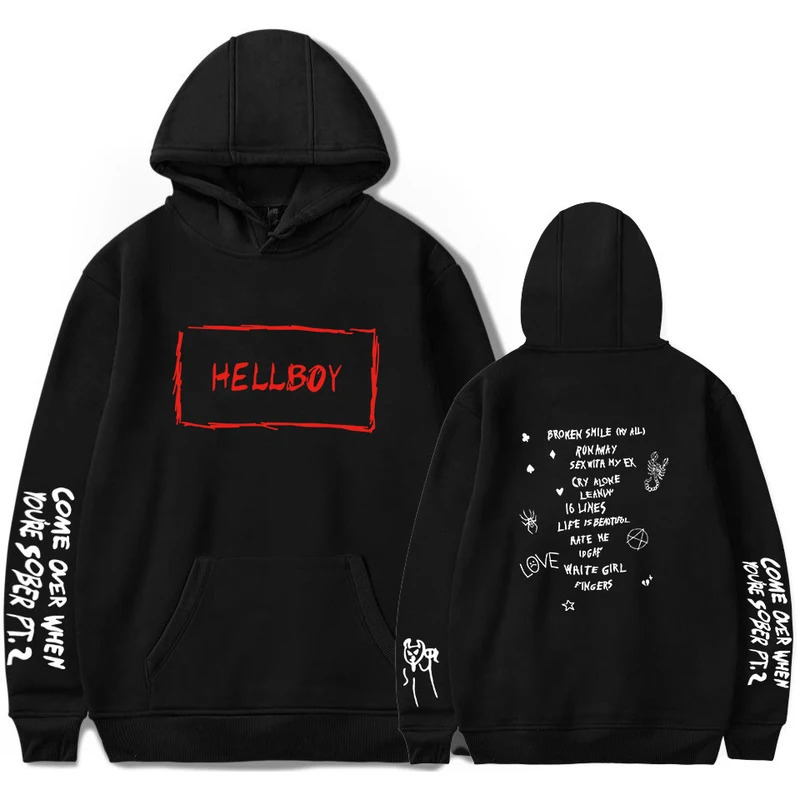 2022 New Lil Peep HEllBOY Hood - Women'S Fashion Hoodie recension och pris