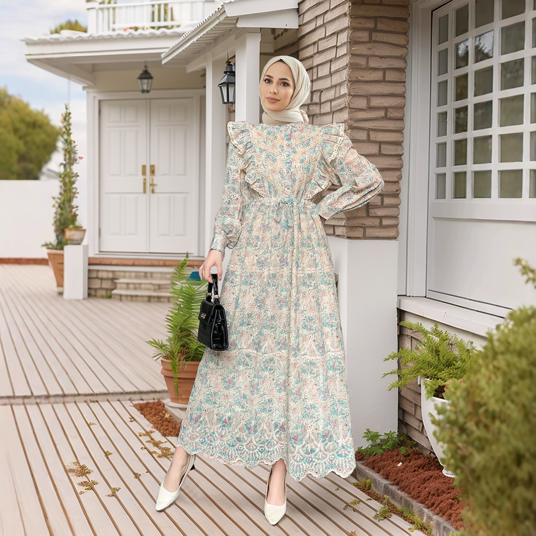 Elegant Women Fashion Print Lo - Turkey Women Fashion recension och pris