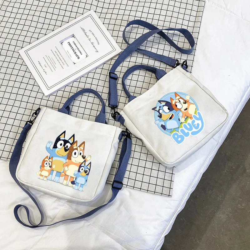 New Cartoon Cute Bluey Fashion - Canvas Tote Bag recension och pris
