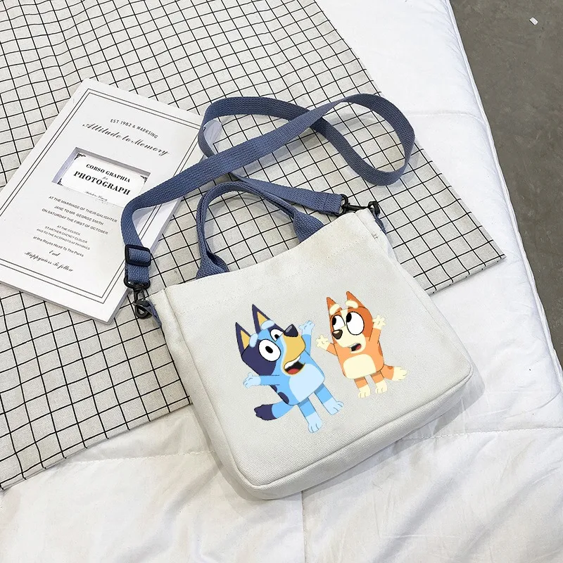 New Cartoon Cute Bluey Fashion - Canvas Tote Bag recension och pris