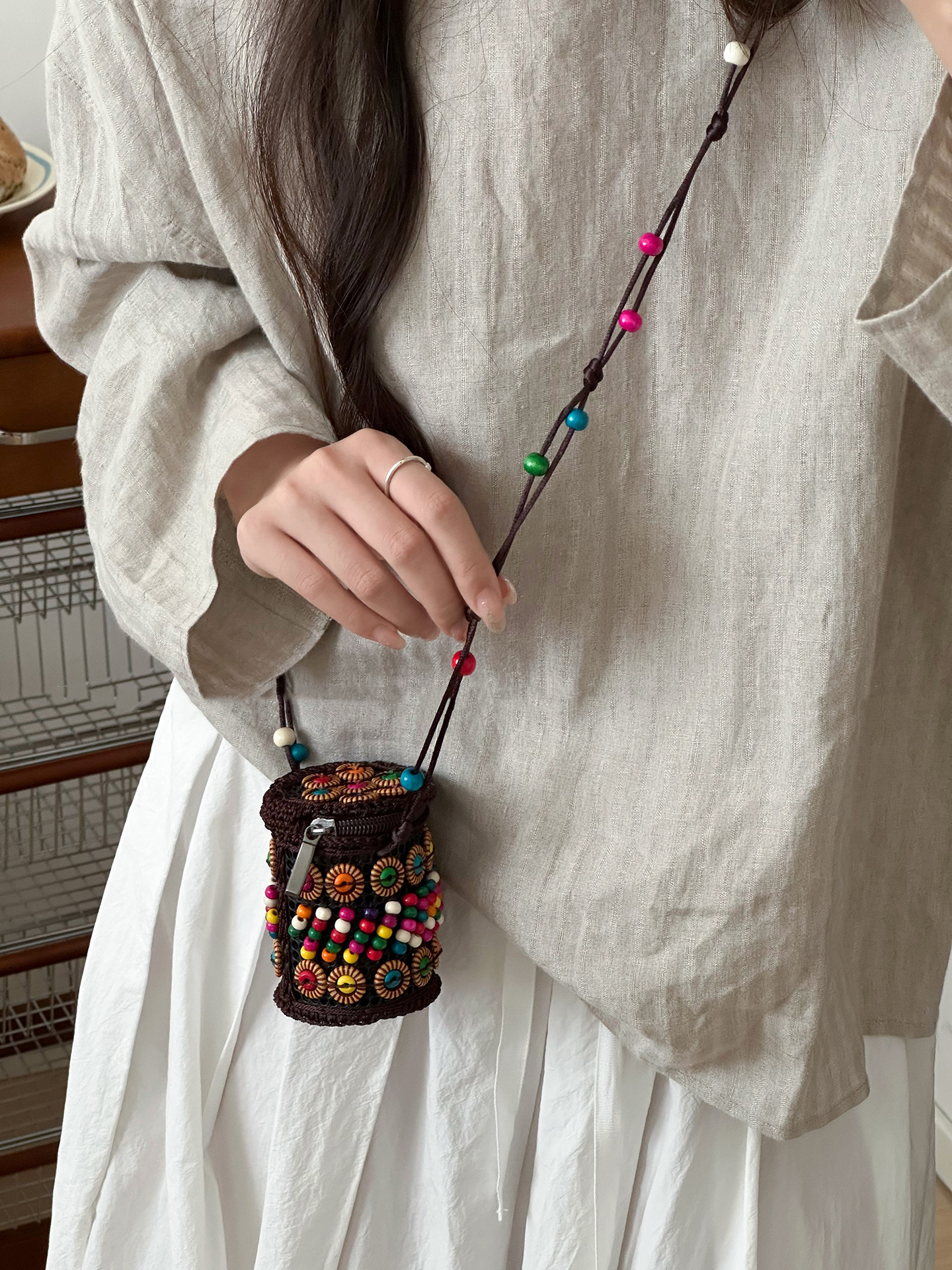 Bohemian Style Diagonal Cross  - Coin Purse Women recension och pris
