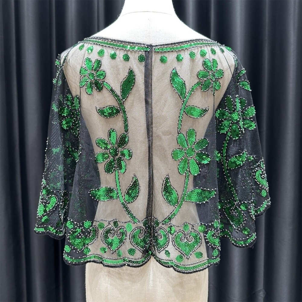 New 1920s Shoulder Shawl Spark - Women'S Fashion Of The 1920S recension och pris