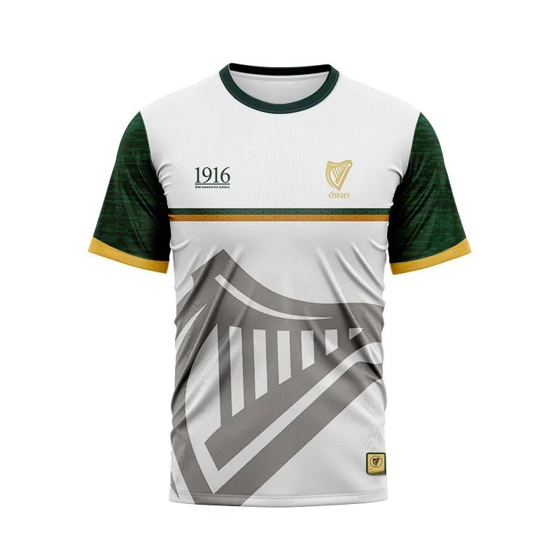 Summer 3D Print Rugby Team T S - Women'S Fashion Rugby Shirt recension och pris