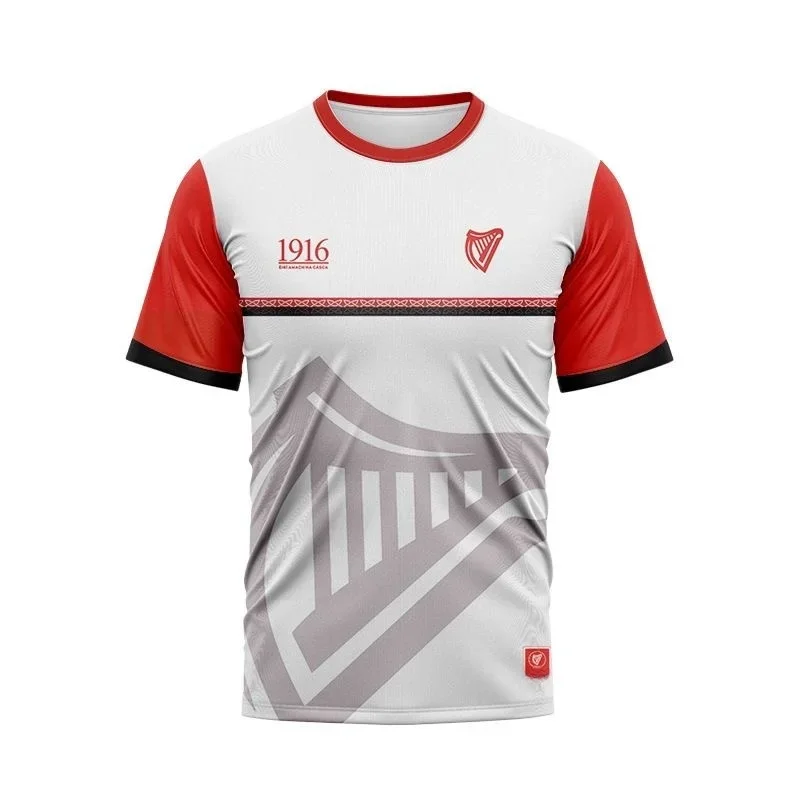 Summer 3D Print Rugby Team T S - Women'S Fashion Rugby Shirt recension och pris
