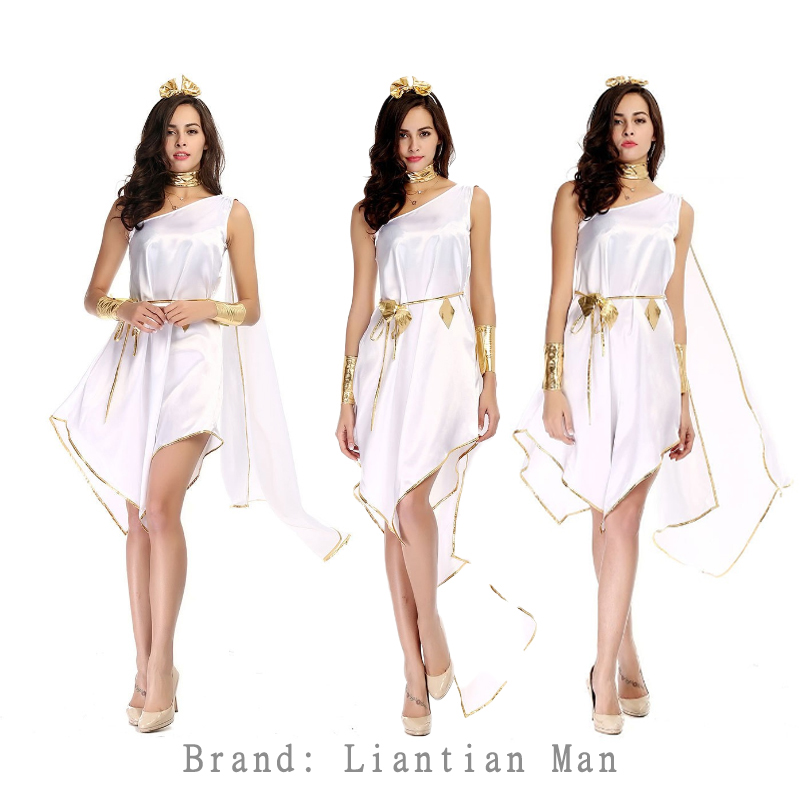 Greek Goddess Egyptian White Q - Women Fashion Egypt recension och pris
