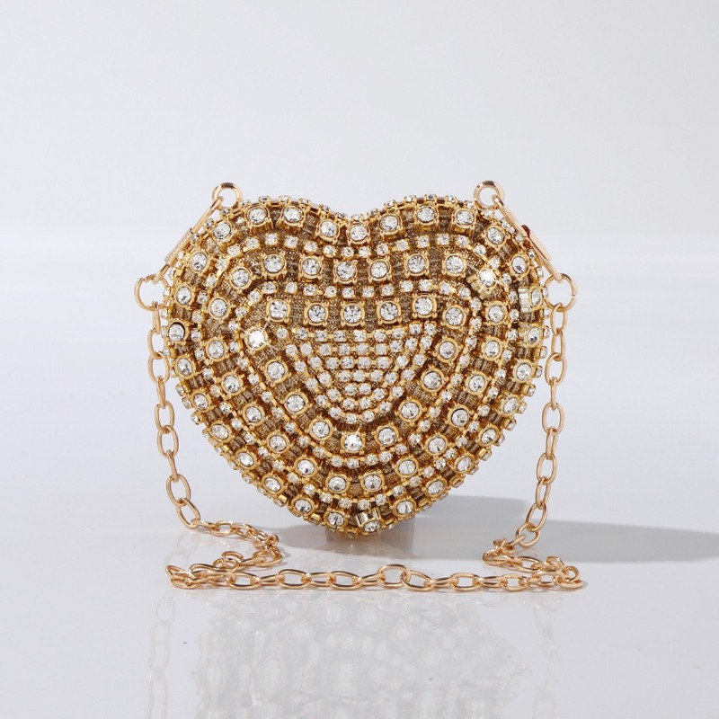 Mini Heart-shaped Diamond Sett - Coin Purse Women recension och pris
