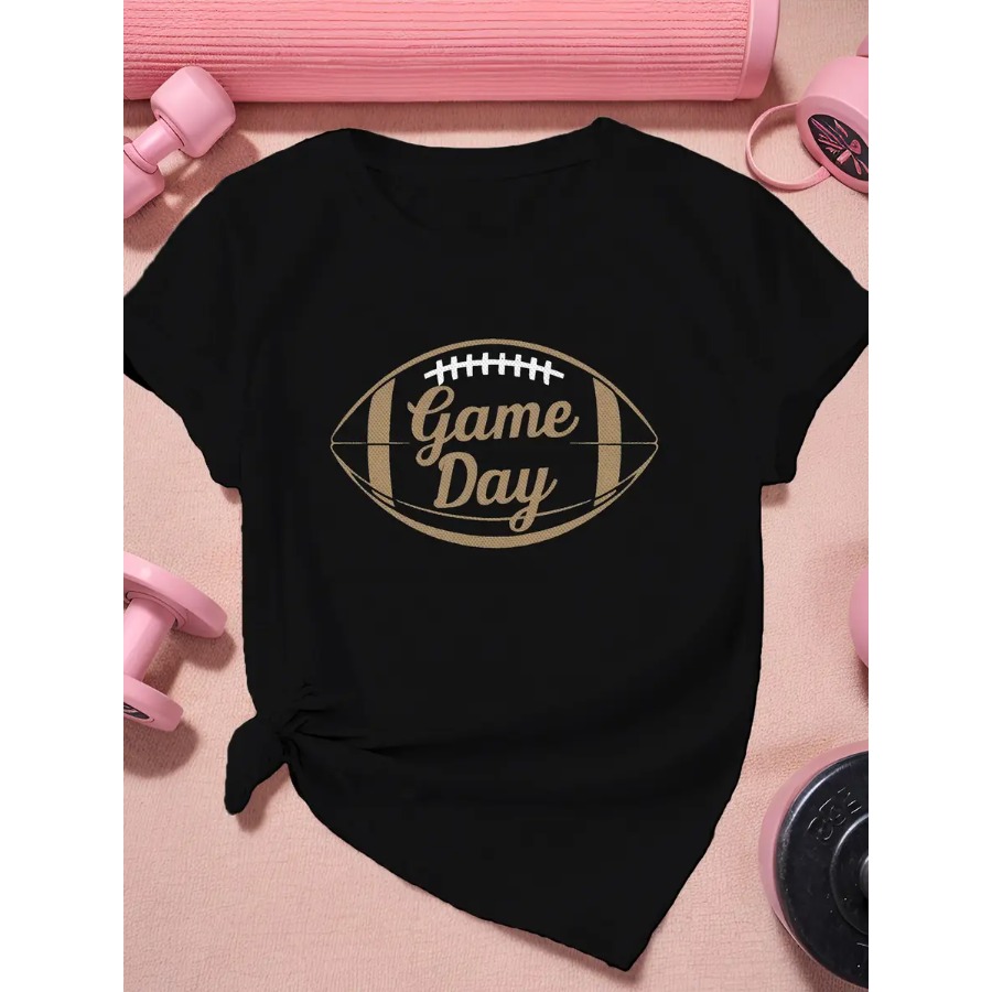 【New Arrival】Game Day Football - Women'S Fashion Rugby Shirt recension och pris