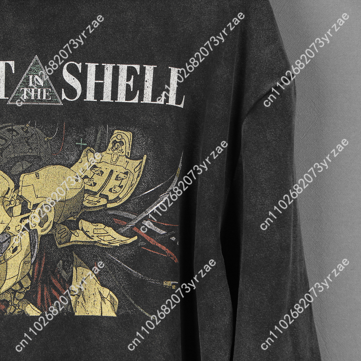 Ghost In The Shell Retro Wash  - Women'S Fashion Hoodie recension och pris