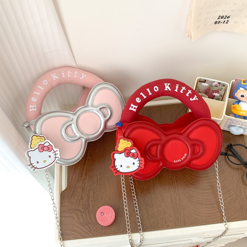 Anime Hello Kitty Bow Bag Fash - Coin Purse Women recension och pris