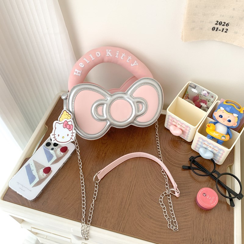 Anime Hello Kitty Bow Bag Fash - Coin Purse Women recension och pris
