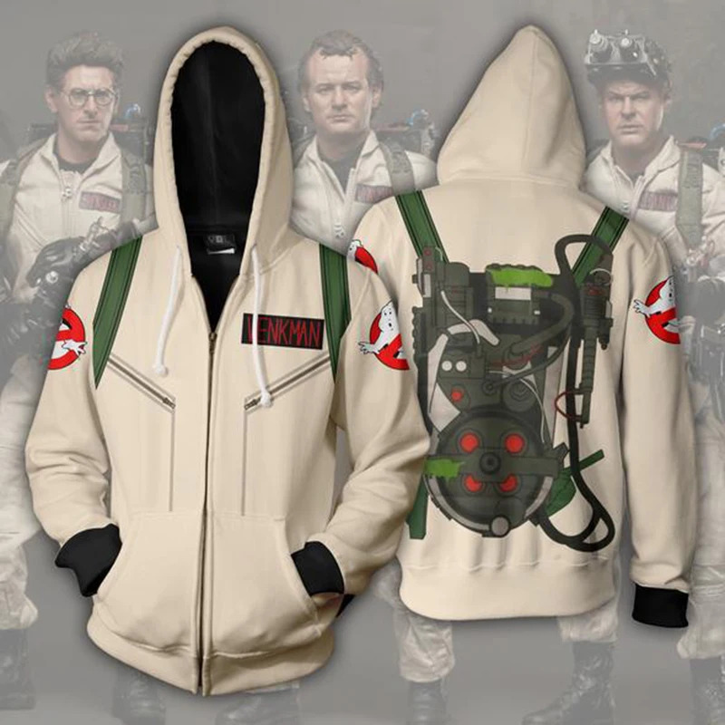 Fashion Ghost busters Zip up H - Women'S Fashion Hoodie recension och pris