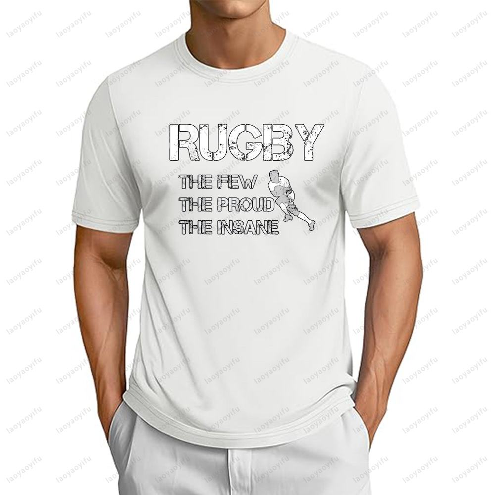 Retro Style Rugby Graphic Prin - Women'S Fashion Rugby Shirt recension och pris