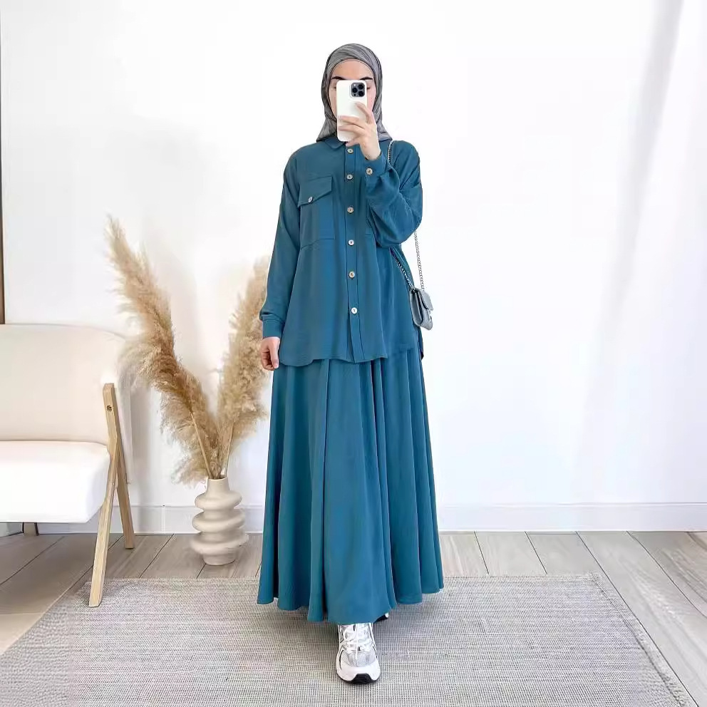 2-Piece Long Sleeve Shirt and  - Turkey Women Fashion recension och pris