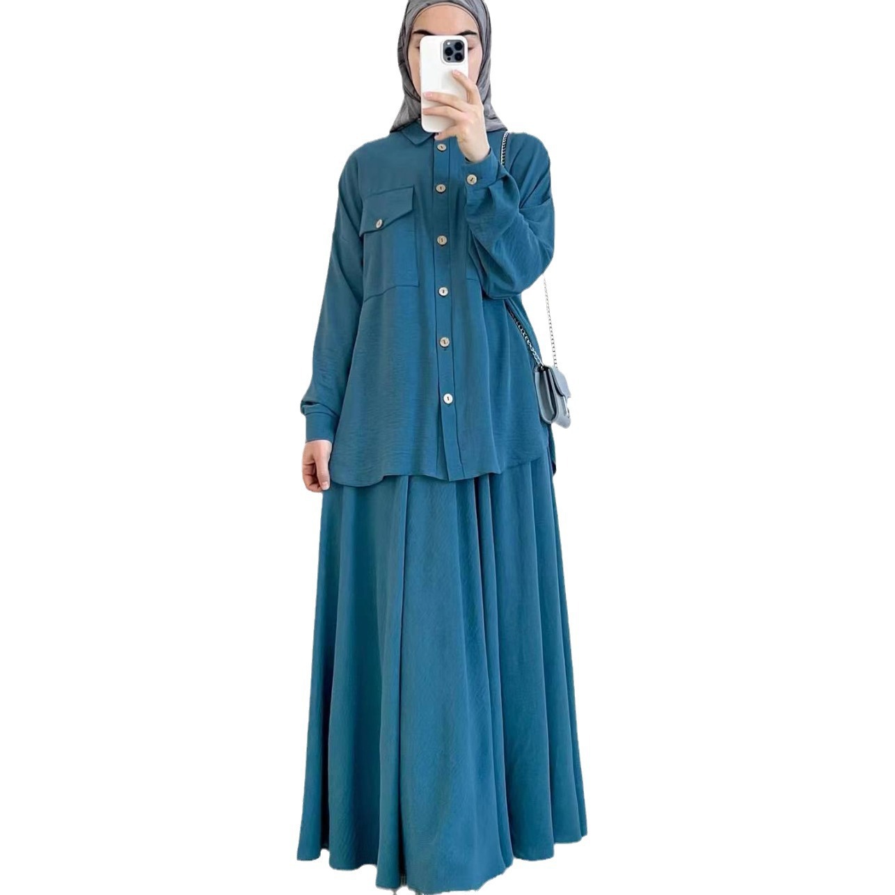 2-Piece Long Sleeve Shirt and  - Turkey Women Fashion recension och pris