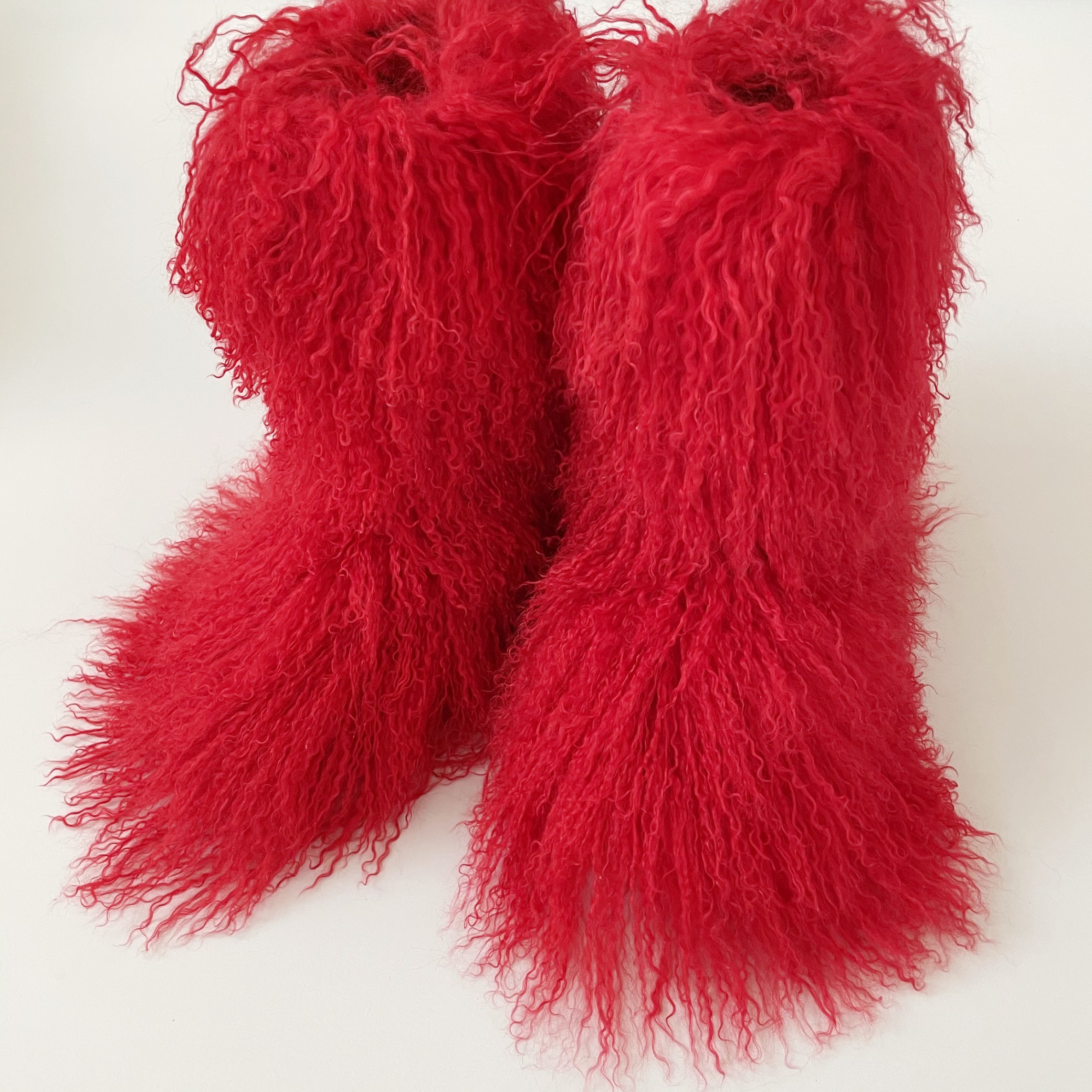 Y2K Fluffy Real Mongolian Fut  - Women'S Real Y2K Fashion recension och pris