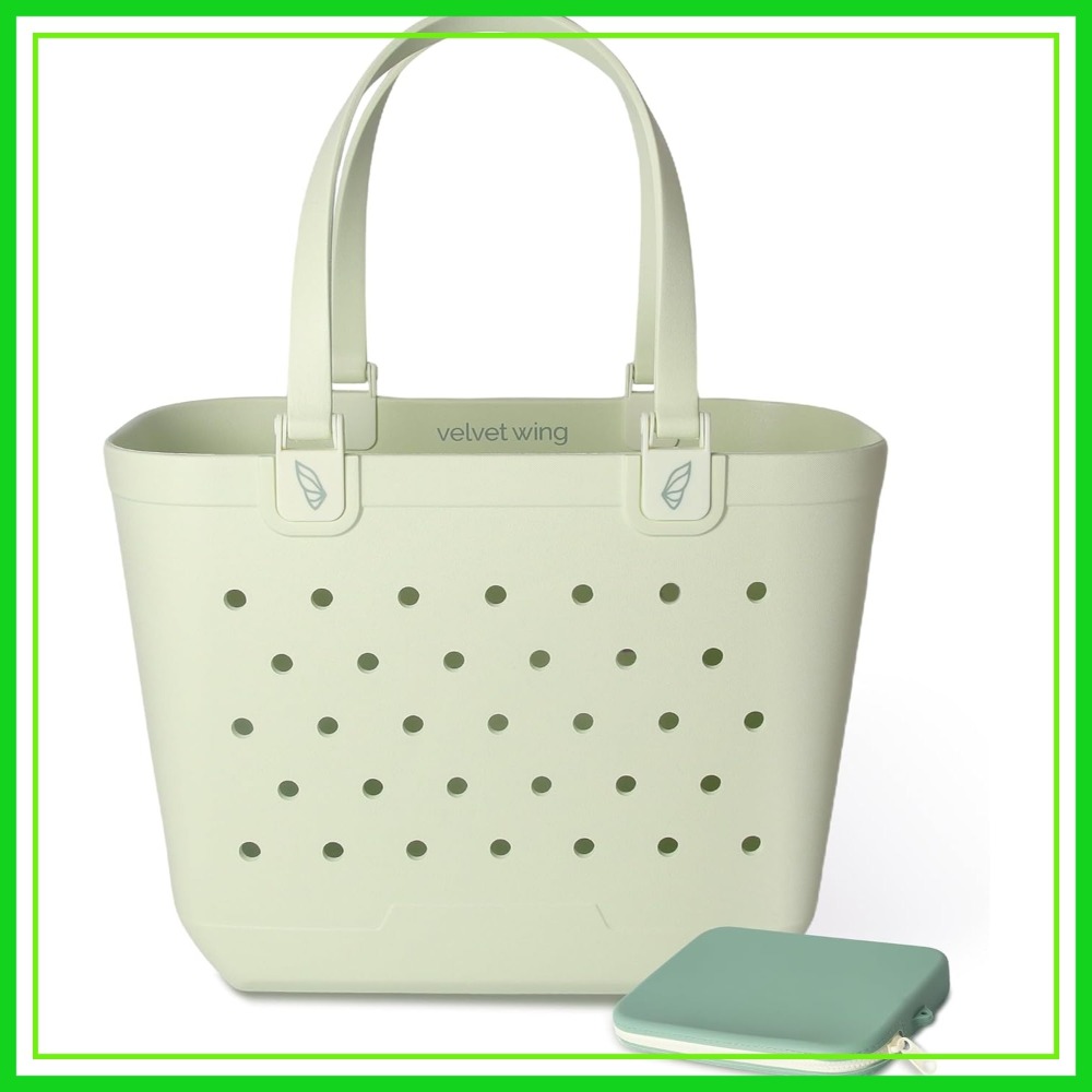 Large Rubber Beach Tote Bag -  - Canvas Tote Bag recension och pris