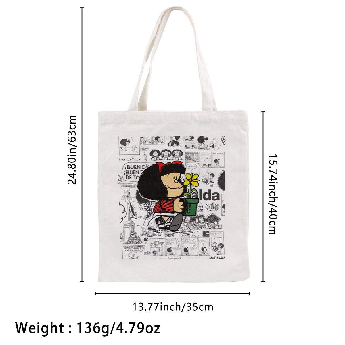 Fashion Canvas Tote Bag Women  - Canvas Tote Bag recension och pris