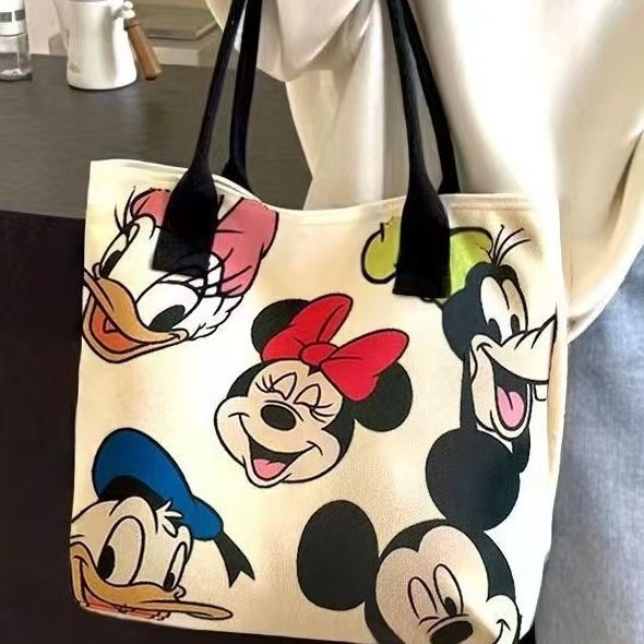 Disney Mickey Mouse Minnie Lar - Canvas Tote Bag recension och pris