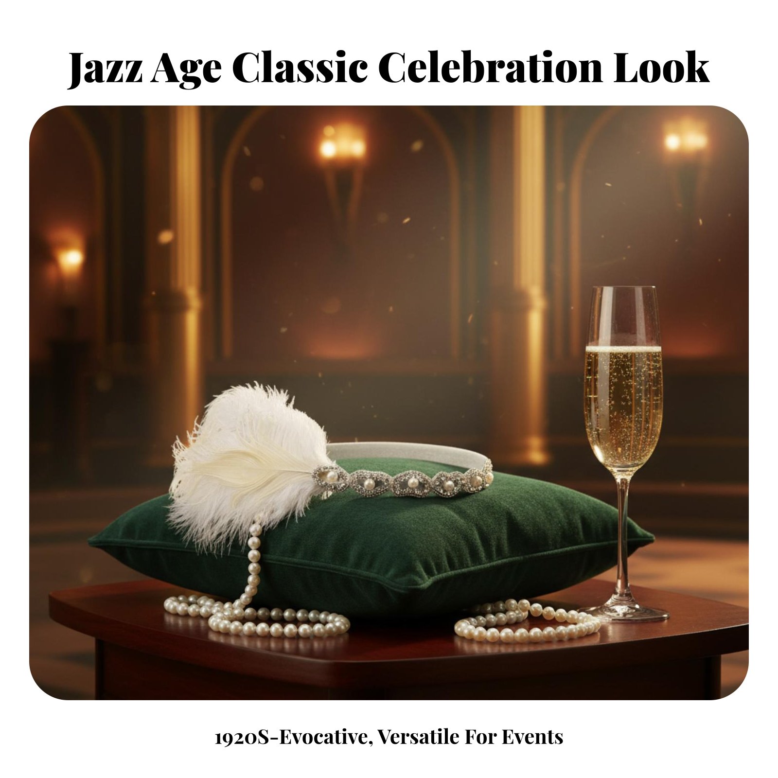 Jazz Age Feather Headband Vint - Women'S Fashion Of The 1920S recension och pris