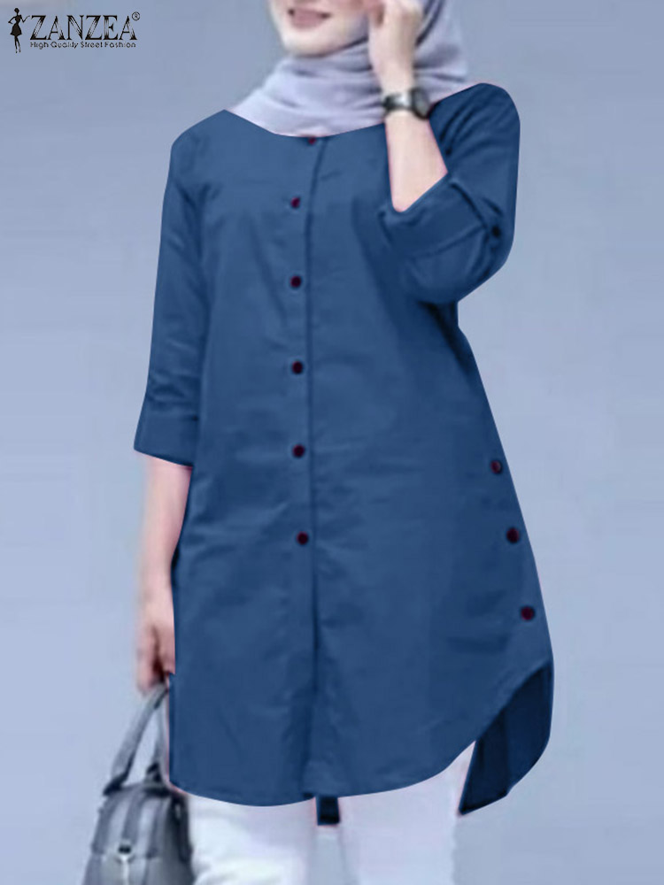 2026 ZANZEA Spring Shirt Fashi - Turkey Women Fashion recension och pris