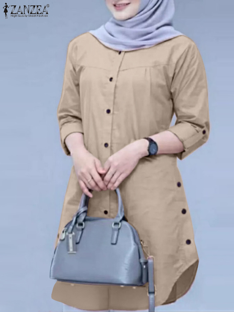 2026 ZANZEA Spring Shirt Fashi - Turkey Women Fashion recension och pris
