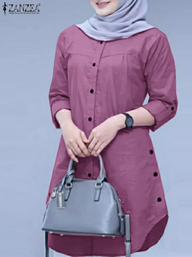 2026 ZANZEA Spring Shirt Fashi - Turkey Women Fashion recension och pris