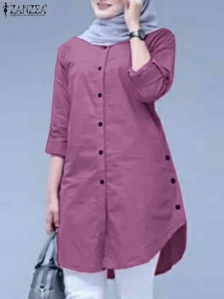2026 ZANZEA Spring Shirt Fashi - Turkey Women Fashion recension och pris