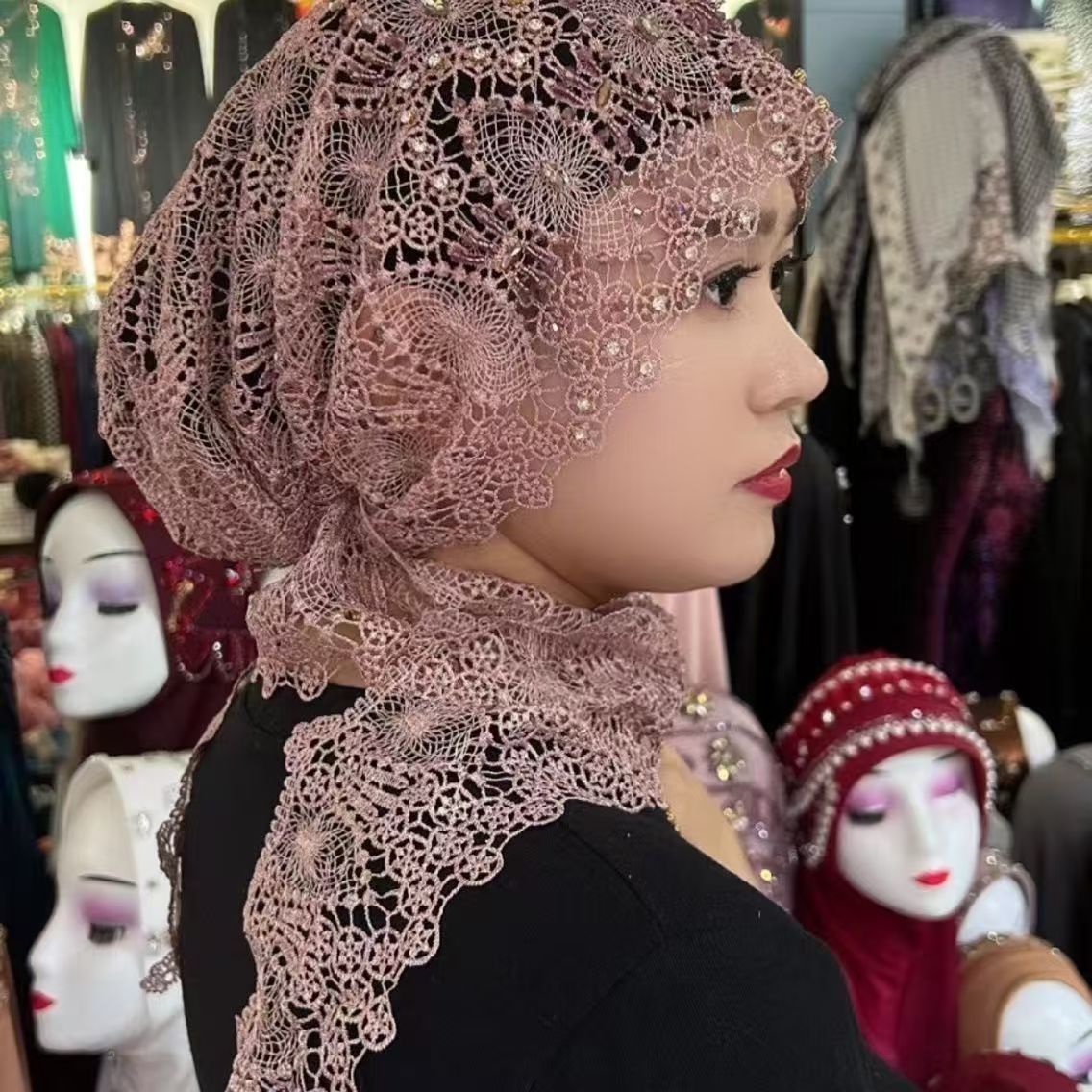 Muslim Hijabs Women Wedding De - Women Fashion Malaysia recension och pris