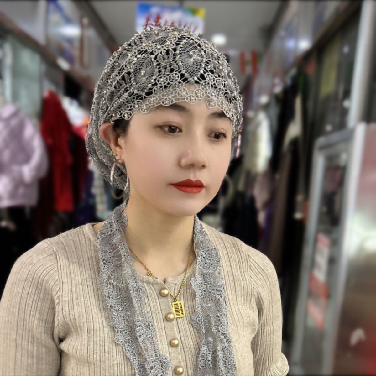 Muslim Hijabs Women Wedding De - Women Fashion Malaysia recension och pris