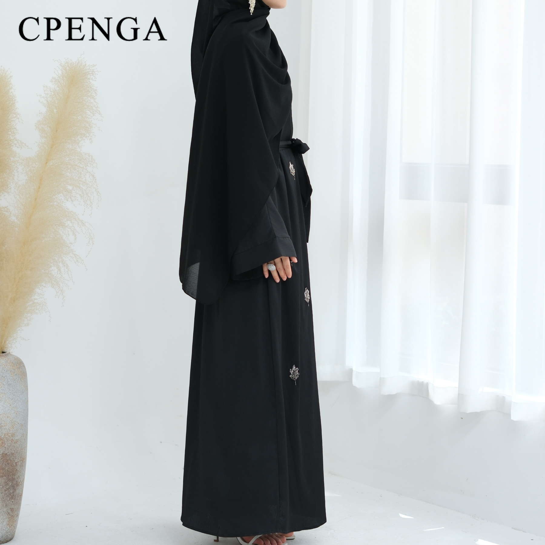 Luxuru Embroidery Dubai Abaya  - Turkey Women Fashion recension och pris