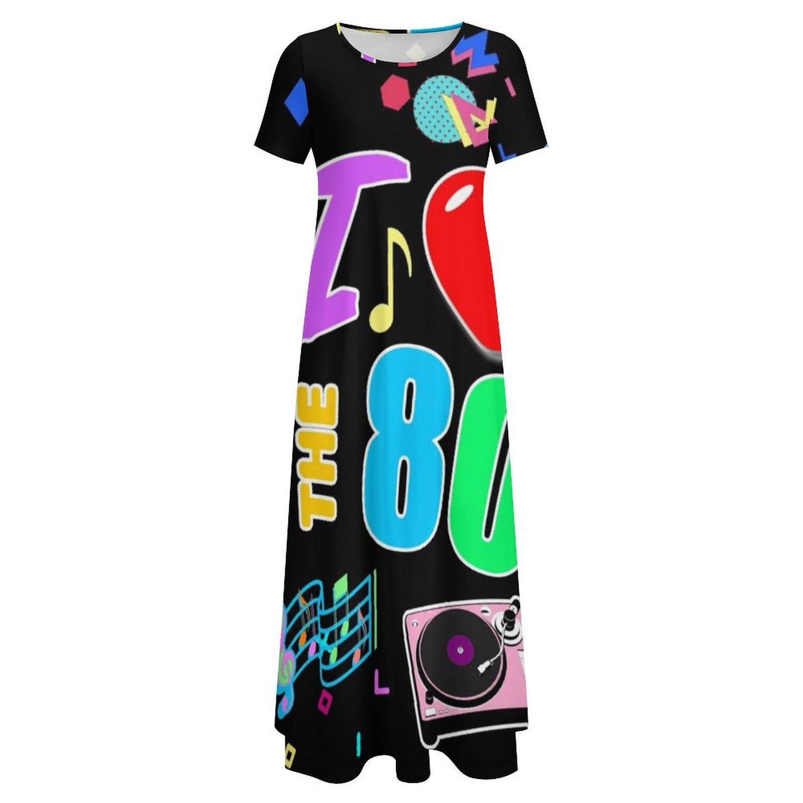 I Love The 80S Retro Heart Dre - Women'S Fashion In The 80S recension och pris