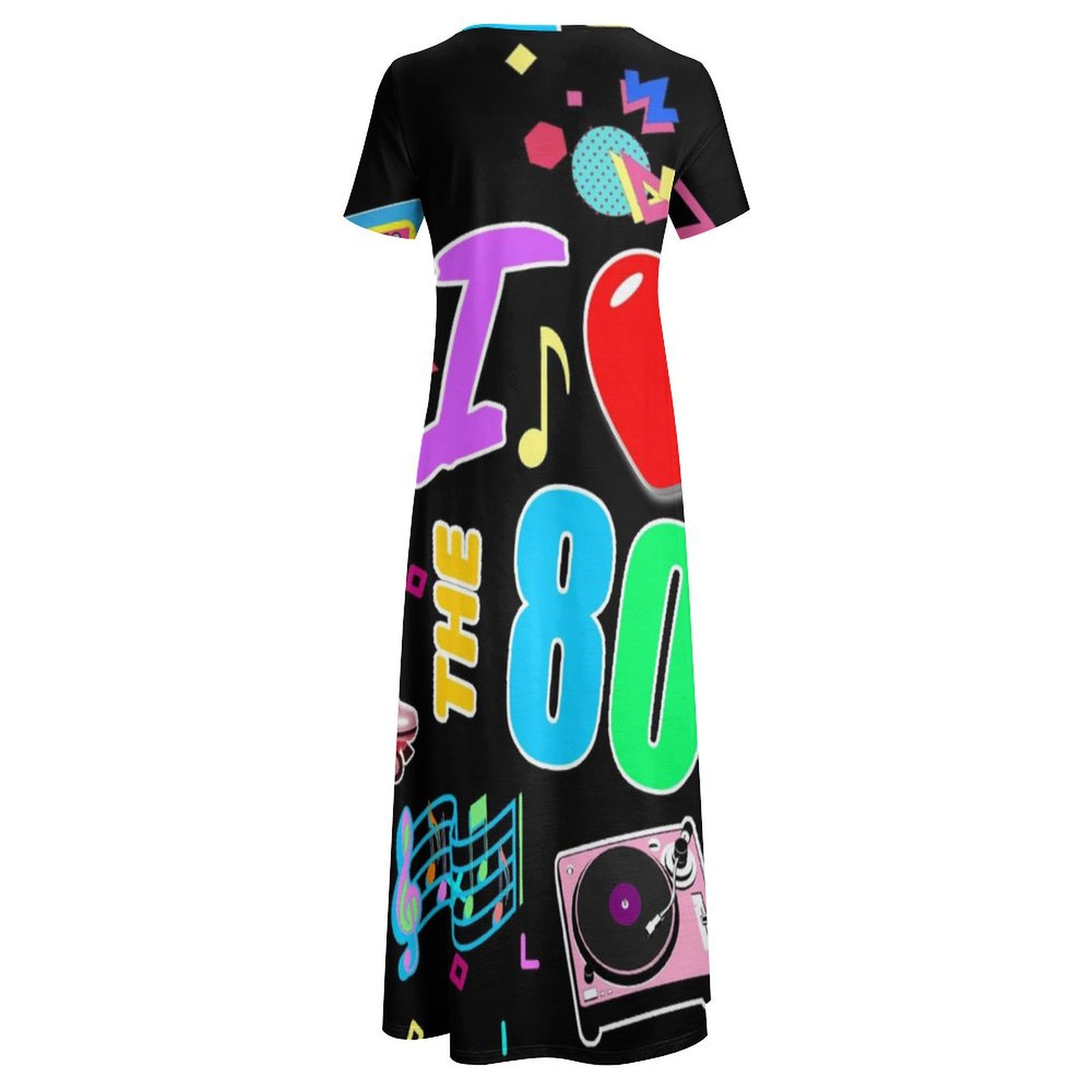 I Love The 80S Retro Heart Dre - Women'S Fashion In The 80S recension och pris
